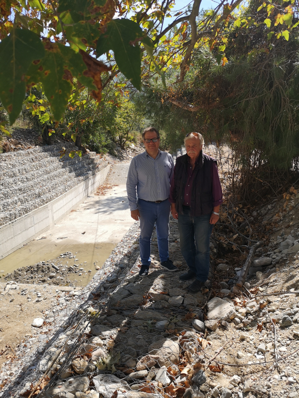 Η ΠΕ Καβάλας ολοκλήρωσε σε σύντομο χρονικο διάστημα την κατασκευή ενός σημαντικού αντιπλημμυρικού έργου στον Πρίνο της Θάσου, προϋπολογισμού 145.000 ευρώ