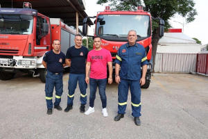 Συνάντηση Αντιπεριφερειάρχη Ν.Τσαλικίδη με τον Διοικητή ΠΥ Ροδόπης Κ.Παπάζογλου για πρόληψη κινδύνων λόγω της  θερμικής έξαρσης