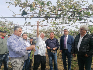 Ο Περιφερειάρχης ΑΜΘ και ο Αντιπεριφερειάρχης Π.Ε. Ροδόπης στις χαλαζόπληκτες περιοχές του Δήμου Ιάσμου μαζί με τον ΕΛΓΑ Θράκης