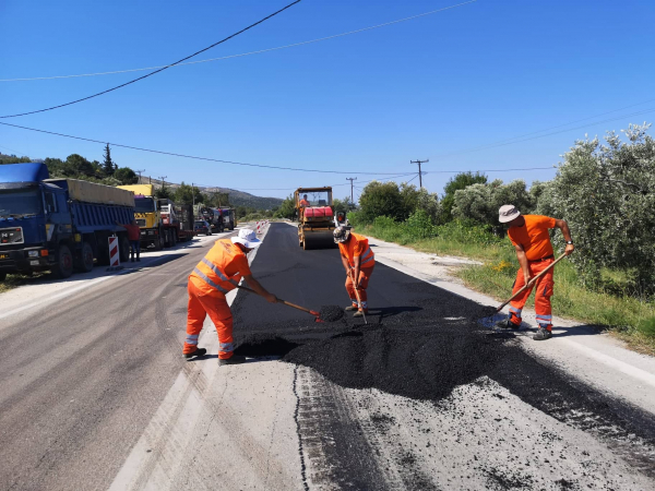 Η Π.Ε. ΚΑΒΑΛΑΣ  Θωρακίζει την Οδική Ασφάλεια με τις εργασίες συντήρησης του Επαρχιακού Οδικού Δικτύου